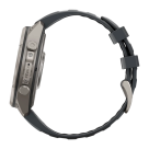 Спортивные часы Garmin fenix 9 Pro, 47 мм, AMOLED, титан, сапфир, силиконовый ремешок цвета «графитовый/чёрный» (с inReach) - фото 5