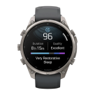Спортивные часы Garmin fenix 9 Pro, 47 мм, AMOLED, титан, сапфир, силиконовый ремешок цвета «графитовый/чёрный» (с inReach) - фото 12