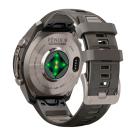 Спортивные часы Garmin fenix 9 Pro, 47 мм, Solar, титан, сапфир, силиконовый ремешок цвета «серая галька»/серебристо-серый (с inReach) - фото 7