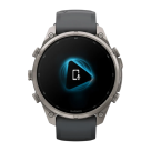 Спортивные часы Garmin fenix 9 Pro, 47 мм, AMOLED, титан, сапфир, силиконовый ремешок цвета «графитовый/чёрный» (с inReach) - фото 8