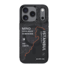 Пластиковый чехол MagSafe Benks Dynamic City «Стамбул» для iPhone 17 Pro Max