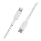 Кабель с оплёткой Belkin BoostCharge USB-C — Lightning (2 м) (CAA004) - фото 3