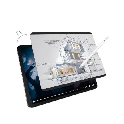 Защитная плёнка с текстурой для рисования и письма с магнитным креплением MAGEASY EasyPaper Pro для iPad Air 10,9" и Pro 11" (2018–2022)