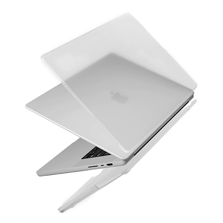 Поликарбонатный чехол-накладка Uniq Claro для MacBook Pro 14" (2021 и новее)