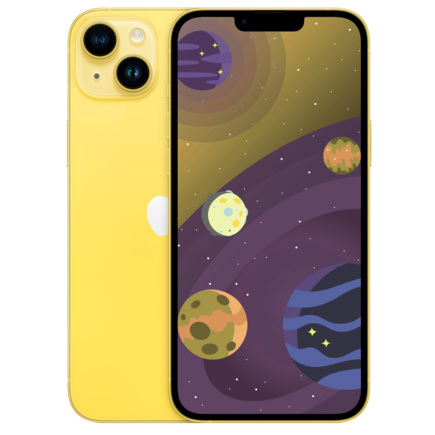 Смартфон Apple iPhone 14 Plus 256 ГБ (Жёлтый | Yellow)