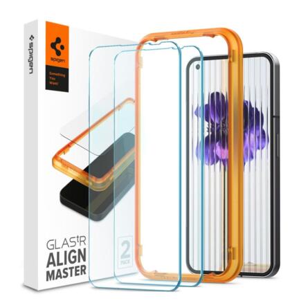 Защитное стекло Spigen GLAS.tR AlignMaster для Nothing Phone (1) (комплект — 2 шт.)