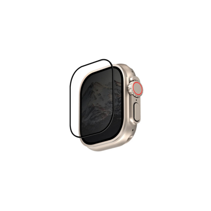 Защитное стекло с аппликатором Uniq Optix Vivid для Apple Watch Ultra и Ultra 2