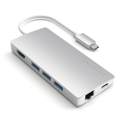USB-Хаб Satechi Multiport Adapter V2 с USB-C (ST-TCMA2)
