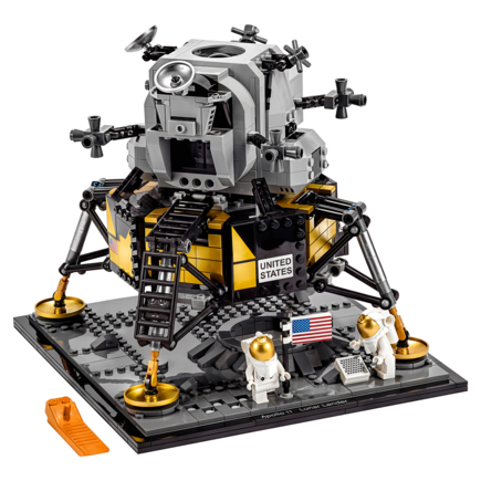 Конструктор — лунный модуль космического корабля НАСА «Аполлон-11» LEGO Creator Expert (#10266)