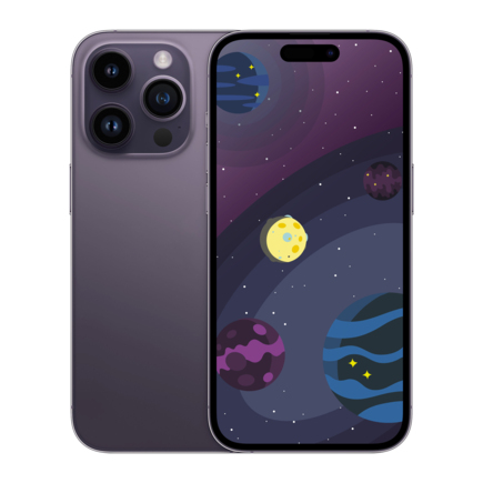 Смартфон Apple iPhone 14 Pro 512 ГБ (Тёмно-фиолетовый | Deep Purple)