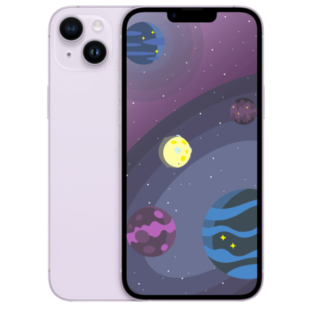 Смартфон Apple iPhone 14 Plus 128 ГБ (Фиолетовый | Purple)