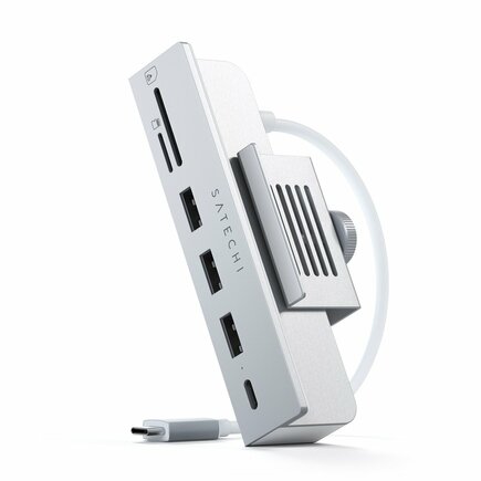 USB-Хаб Satechi Clamp Hub с USB-C для iMac (24 дюйма, 2021 и новее) (ST-UCICH)