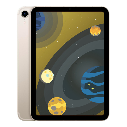 Планшет Apple iPad mini, 64 ГБ, Wi-Fi + Cellular («Сияющая звезда» | Starlight) (2021)
