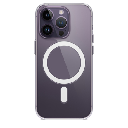 Прозрачный чехол с поддержкой MagSafe Apple Clear Case для iPhone 14 Pro