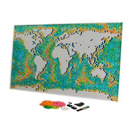 Конструктор — Карта мира LEGO Art (#31203)