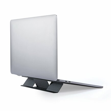 Подставка из веганской кожи на клейкой основе MOFT Laptop Stand Mini для MacBook Air и Pro