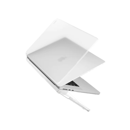 Поликарбонатный чехол-накладка Uniq Claro для MacBook Air 13" (M2–M3, 2022 и новее)