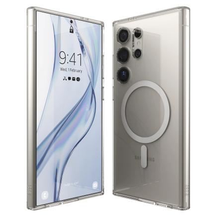 Гибридный чехол с поддержкой MagSafe elago Hybrid Clear Case для Samsung Galaxy S24 Ultra