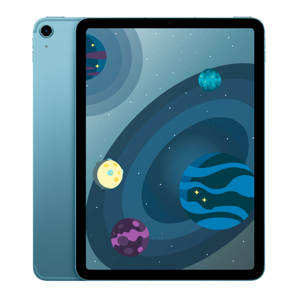 Планшет Apple iPad Air 10,9", 64 ГБ, Wi-Fi + Cellular (Синий | Blue) (2022)