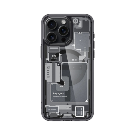 Гибридный чехол с поддержкой MagSafe Spigen Ultra Hybrid Zero One MagFit для iPhone 15 Pro Max