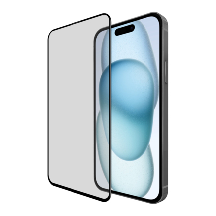 Защитное стекло с сеткой на динамик Hardiz для iPhone 15