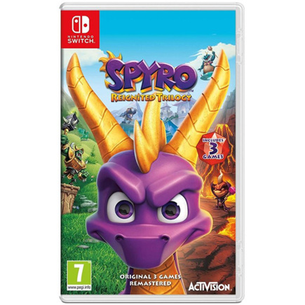 Видеоигра Spyro Reignited Trilogy для Nintendo Switch (полностью на английском языке)