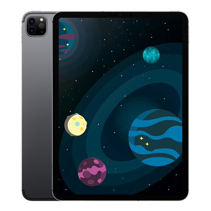 Планшет Apple iPad Pro 11", 128 ГБ, Wi-Fi + Cellular («Серый космос» | Space Gray) (2021)