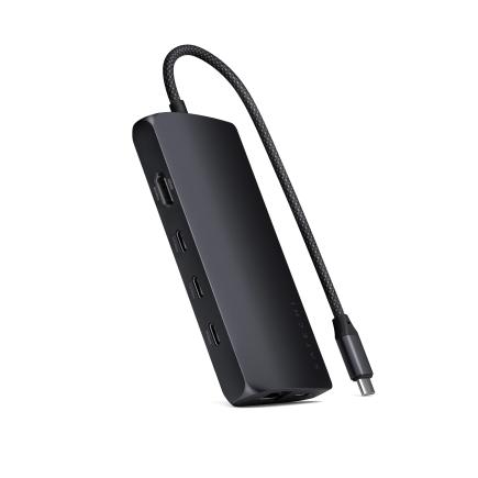 USB-Хаб Satechi USB-C Multiport Adapter V3 с USB-C (ST-P8KE)