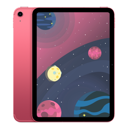 Планшет Apple iPad 10,9", 256 ГБ, Wi-Fi + Cellular (Розовый | Pink) (2022)