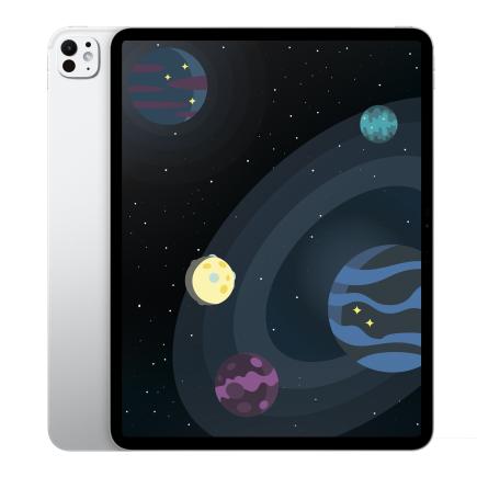 Планшет Apple iPad Pro 13" с нанотекстурой, 2 ТБ, Wi-Fi + Cellular (Серебристый | Silver) (2024)