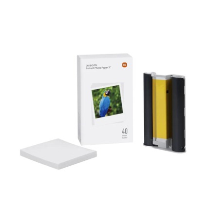 Фотобумага для фотопринтера Xiaomi Instant Photo Printer 1S Paper 3" (комплект — 40 листов) (SD30, EAC — Global)