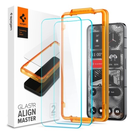 Защитное стекло Spigen GLAS.tR AlignMaster для Nothing Phone (2) (комплект — 2 шт.)