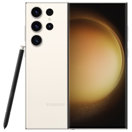 Смартфон Samsung Galaxy S23 Ultra 8 ГБ | 256 ГБ (Бежевый | Cream)