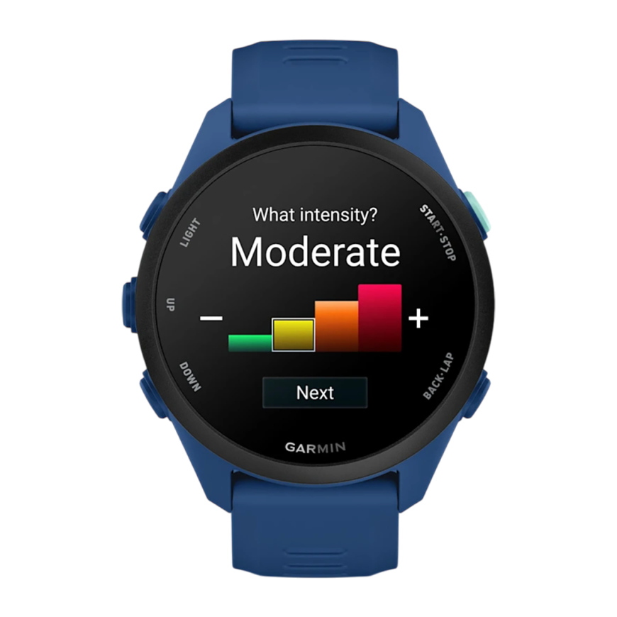 Спортивные часы Garmin Forerunner 70, силиконовый ремешок цвета «морской прилив»