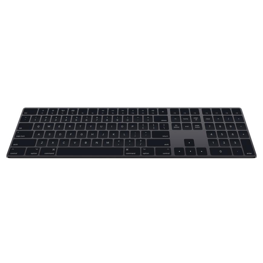 Беспроводная клавиатура Apple Magic Keyboard с цифровой панелью (Lightning) («Серый космос» | Space Gray)