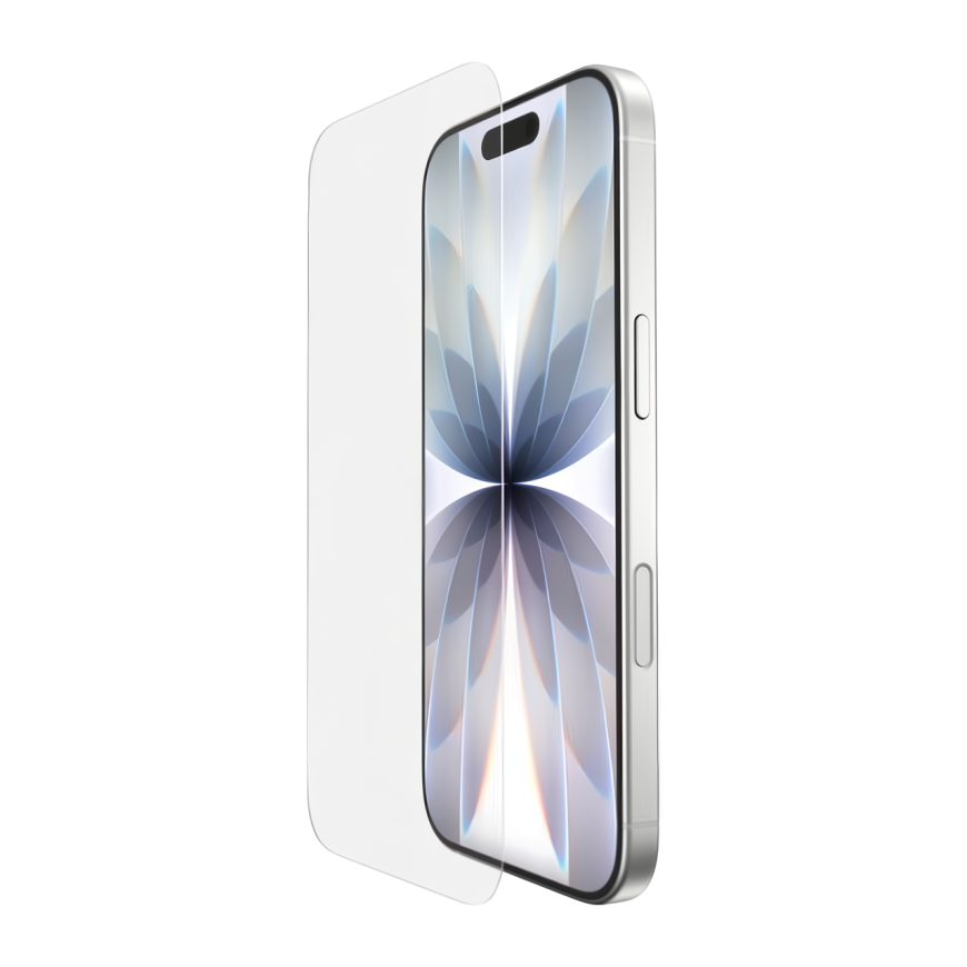 Глянцевое защитное стекло Belkin ScreenForce InvisiGlass Treated для iPhone 16 Pro и 17