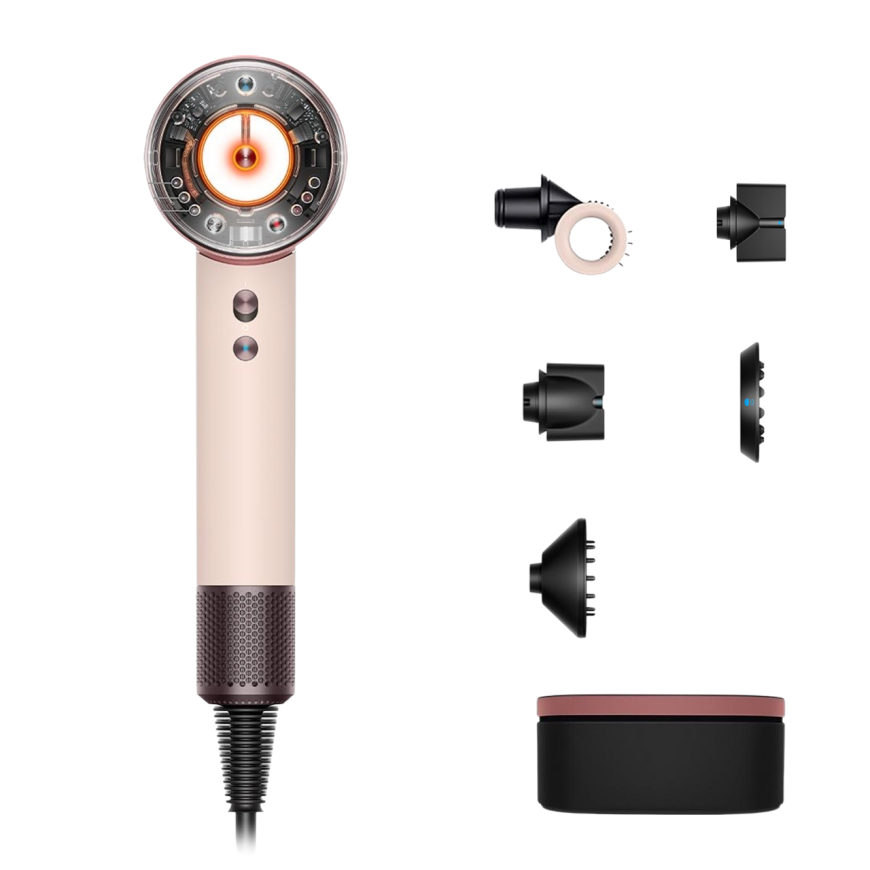 Фен Dyson HD16 Supersonic Nural Hair Dryer Straight+Wavy Gift Edition (Ceramic Pink/Rose Gold) (2023)