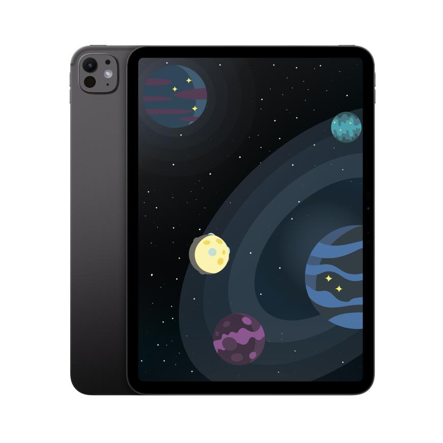Планшет Apple iPad Pro 11" с нанотекстурой, 1 ТБ, Wi-Fi + Cellular («Чёрный космос» | Space Black) (M5, 2025)