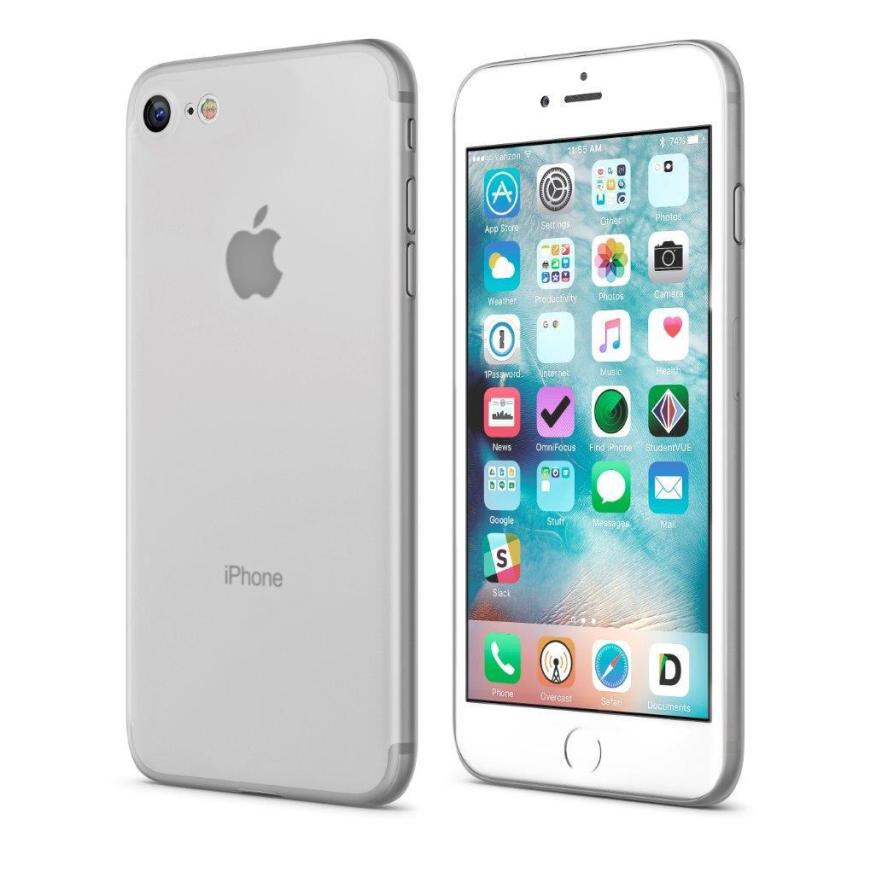 Ультратонкий силиконовый чехол Takeit Slimskin для iPhone 7, 8 и SE (2-го и 3-го поколений; 2020 и 2022)