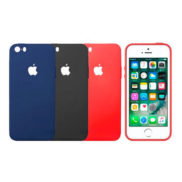 Силиконовый чехол Second Skin для iPhone 5/5S/SE "Мне повезет"