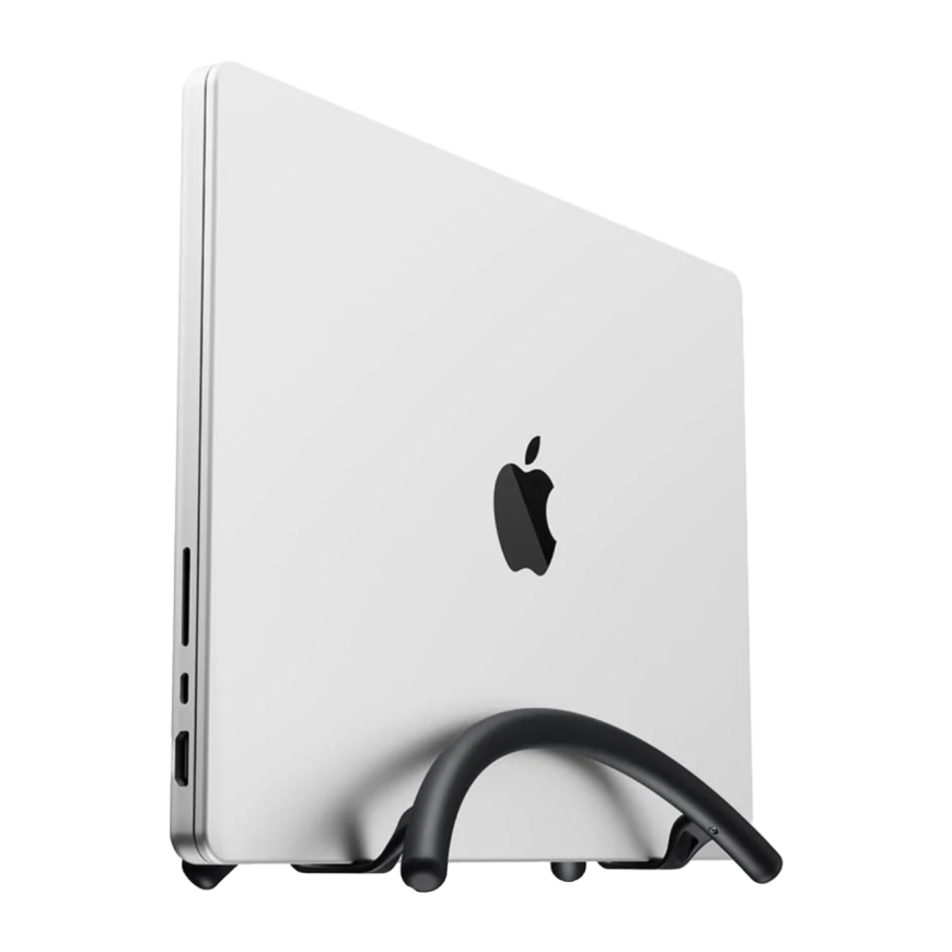 Вертикальная металлическая подставка Twelve South BookArc Flex для MacBook Pro 14–16"