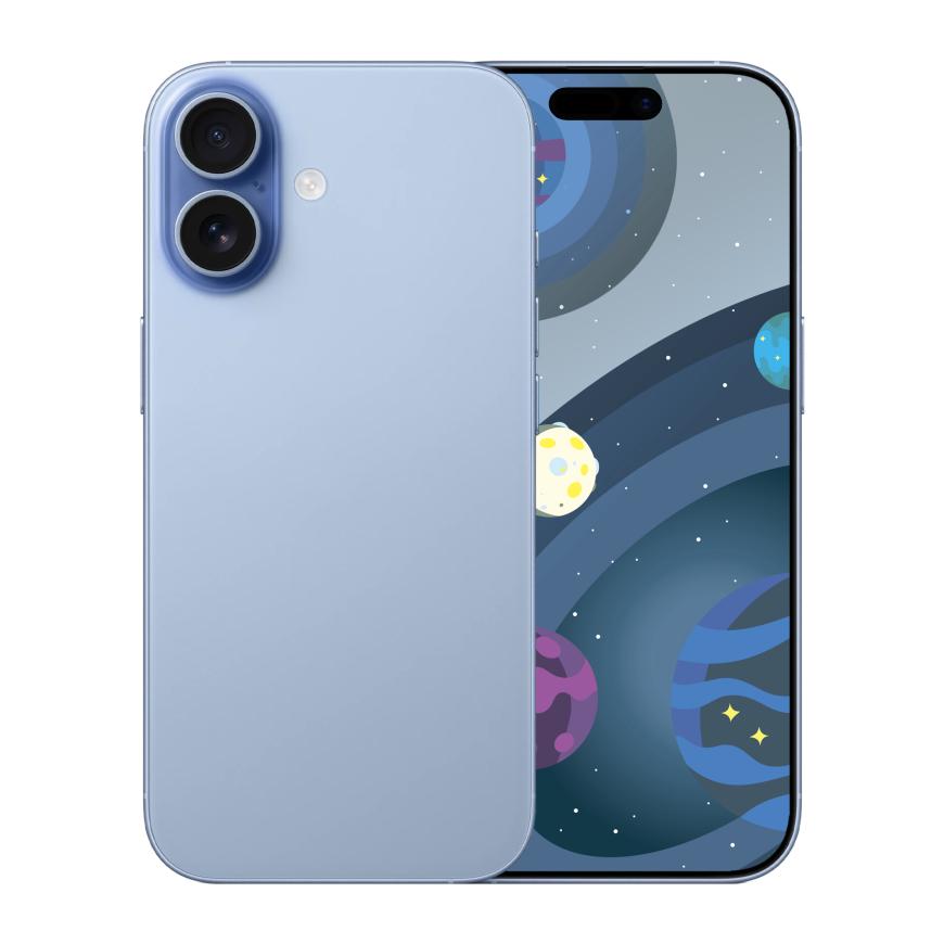Смартфон Apple iPhone 17 256 ГБ («Туманно-голубой» | Mist Blue)
