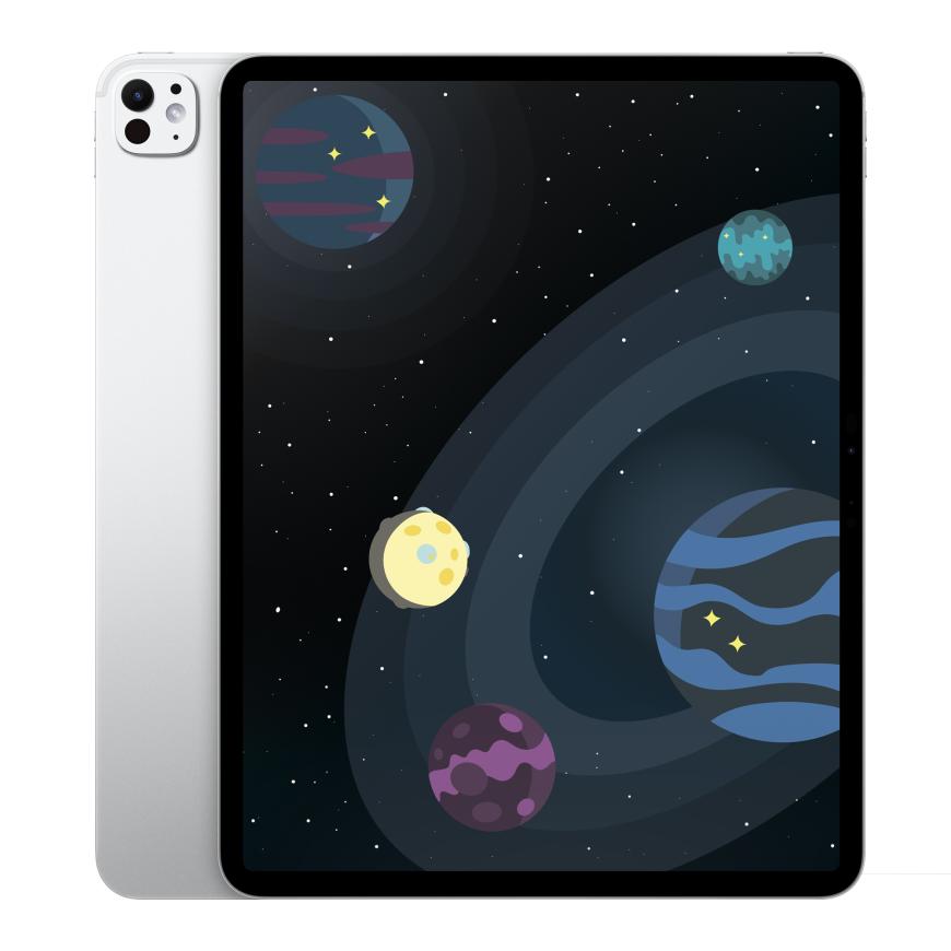 Планшет Apple iPad Pro 13" с нанотекстурой, 512 ГБ, Wi-Fi + Cellular (Серебристый | Silver) (M5, 2025)