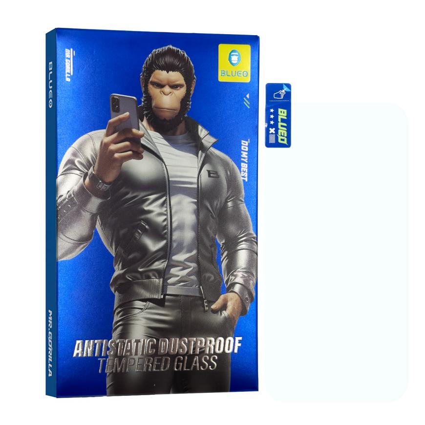 Глянцевое защитное стекло Blueo Antistatic Dustproof Clear для iPhone 16 Pro, 17 и 17 Pro (дизайн 2025)