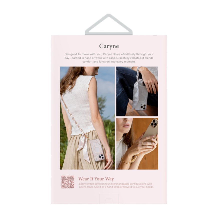 Кожаный ремешок через плечо и на запястье Uniq Coehl Caryne Scarf для iPhone