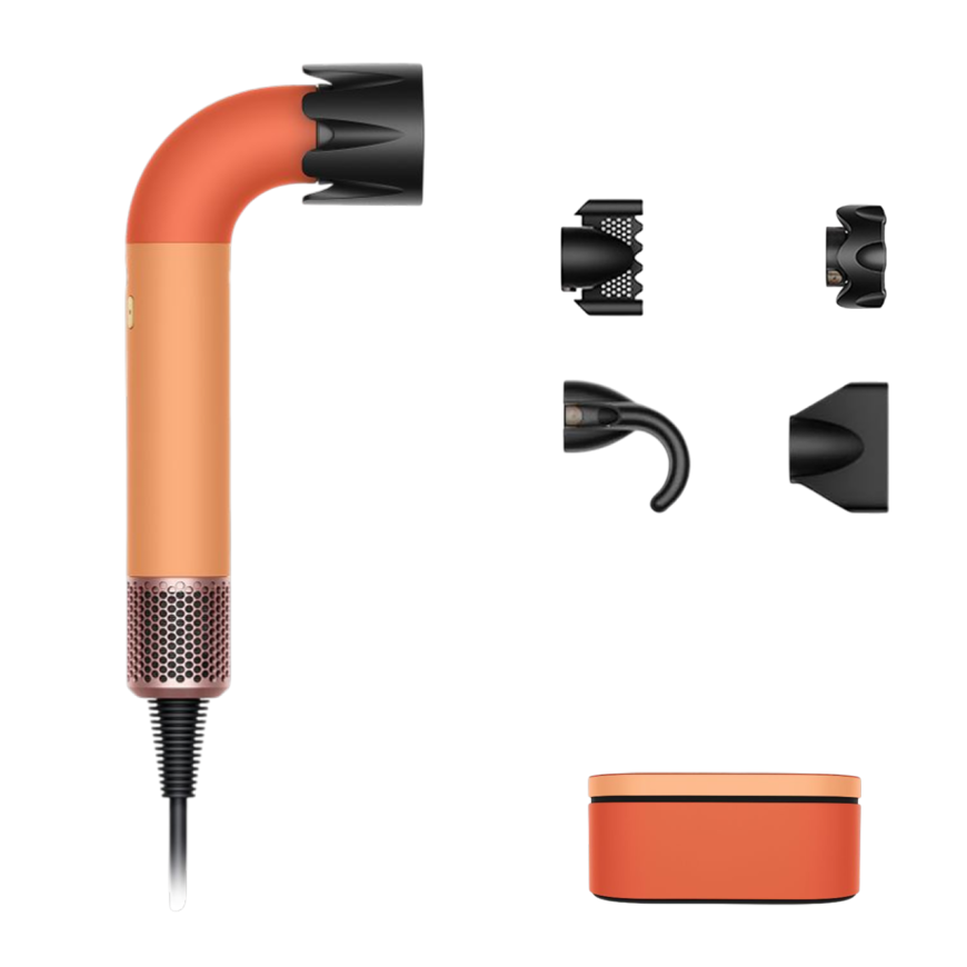 Фен Dyson HD17 Supersonic r Straight+Wavy Gift Edition (Ceramic Apricot/Topaz) (2026)
