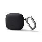 Гибридный чехол с карабином и креплениями на уши Uniq Nexo для AirPods 3-го поколения