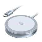 Зарядное устройство MagSafe с оплёткой Ugreen MagFlow (Qi2.2) (1,5 м) (W753) - фото 2