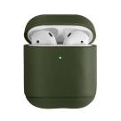 Чехол из натуральной full-grain кожи с комплектом силиконовых амбушюр Uniq Terra для AirPods - фото 2
