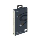 Дата-кабель с джинсовой оплёткой Deppa USB-C/USB-A (1,2 м, 2,4 А) - фото 3